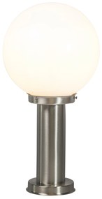 Modern kültéri lámpaoszlop rozsdamentes acélból 50 cm - Sfera