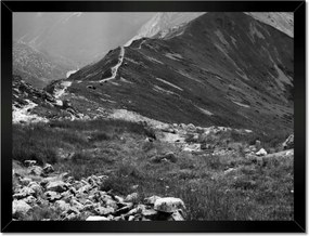 Poszterek keretben 40x30 Tátra Lengyel hegyek Kilátás