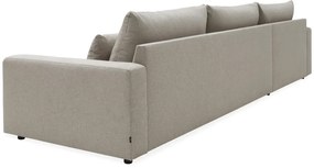 Halmstad 3 személyes ottomános kanapé, balos