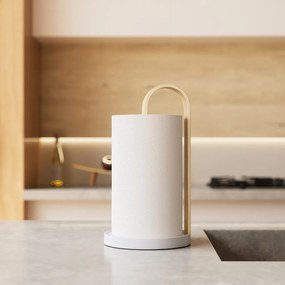 Fehér fa papírtörlő tartó ø 17 cm Bellwood – Umbra