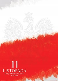 Függetlenség ünnepe november 11. poszter 50x70 cm