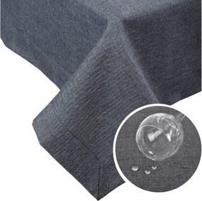 Abrosz Foltálló Panama grafit Agmar méretben lenvászon szerkezet 140x220