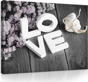 Vászonkép decoupage stílus 100x75