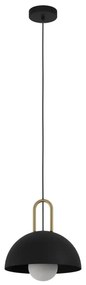 Eglo 56459 - kábeles függőlámpa CALMANERA 1xE27/40W/230V fekete