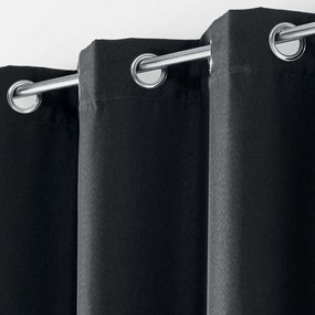 Antracitszürke sötétítő függöny 135x280 cm Tissea – douceur d'intérieur