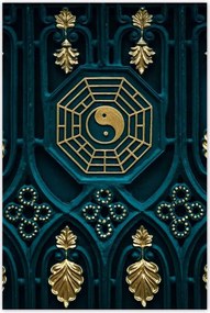 Poszterek 80x120 Absztrakt Arany harmónia