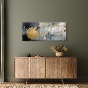 Kép - Absztrakció arany golyóval (120x50 cm)
