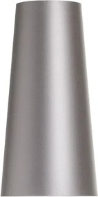 RENDL CONNY 15/30 asztali lámpaernyő Monaco galambszürke/ezüst PVC max. 23W