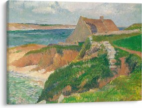 Kép - Henri Moret, The Island of Raguenez, Brittany, reprodukciók (70x50 cm)