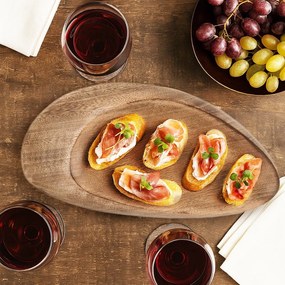 Fa tálca 20x39 cm Mango – Orion