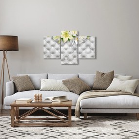Liliom virágok képe (90x60 cm)