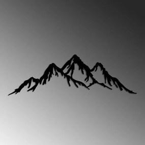 Mountain fém fali dekoráció, 70×22 cm