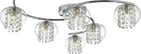 Dar Lighting ELMA ELM6450 Plafonlámpa 6x40W/G9