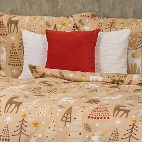4Home Festive flanel ágyneműhuzat, 160 x 200 cm, 70 x 80 cm, 160 x 200 cm, 70 x 80 cm