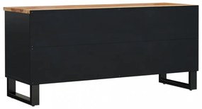 tömör akácfa és szerelt fa TV-szekrény 100 x 33 x 46 cm
