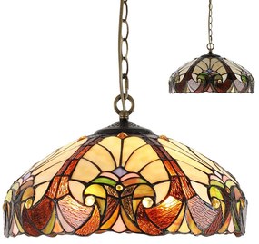 Prezent TIFFANY XX. 1700 Függőlámpa 2x60W/E27 IP20