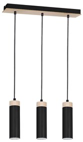 Csillár zsinóron PEDRO 3xGU10/25W/230V