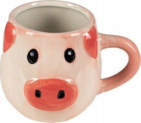 Malac alakú kerámia bögre Állatos bögre Captain Mike 420 ml