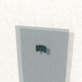 Üveg kép 100x70 cm Dark Marble – Wallity