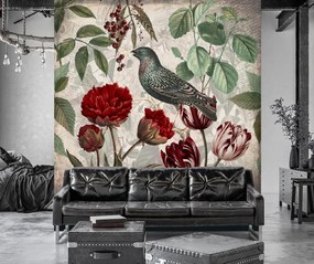 Gario Fotótapéta Absztrakt madár természet - Andrea Haase Anyag: Vlies, Méret: 150 x 150 cm