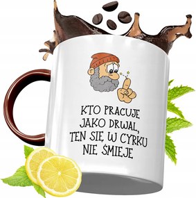 Bordó Bögre Favágónak Születésnapi Ajándék fényképes nyomattal