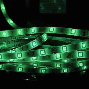 LED RGB állítható fényerőjű szalag 5m LED/18W/12V IP20 + távirányító