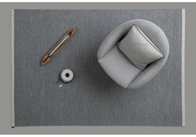 Szürke kültéri-beltéri szőnyeg 85x160 cm Mono Granit – Pappelina