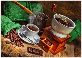 Poszterek A0 Szint Csésze és zöld zsákok