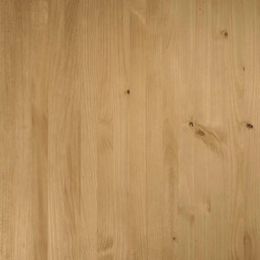 Étkezőasztal NOAIN U-alakú lábak 180x90x75 cm tömörfa fenyőfa