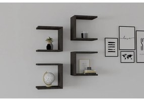 Fali polc Base - Anthracite