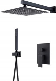 FalsĂk alatti zuhanyszett Wezer PRO17B-02-BLACK