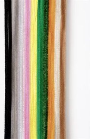 Zseníilia drót, 50 cm, FOLIA Szafari, 10 különböző szín (FL779893)
