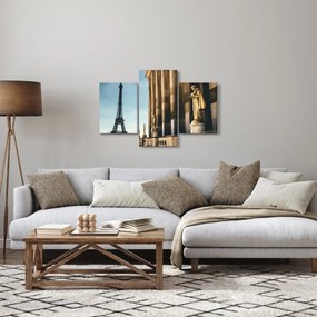 Kép a Trocader térről, Párizs (90x60 cm)