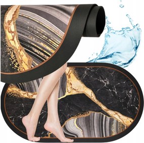 Fürdőszobaszőnyeg Gyorsan Száradó Nedvszívó Csúszásgátló Szőnyeg 40x60