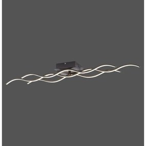 Leuchten Direkt 15166-18 - LED Felületre szerelhető csillár WAWE LED/28W/230V fekete