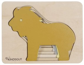 Lion fa gyerek puzzle - Kindsgut