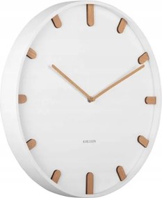 Nagyméretű falióra fehér elemes modern konyha nappaliba Grace XX