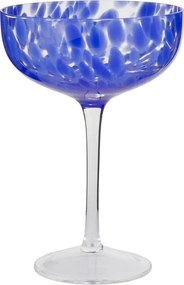 CONFETTI koktél pohár 300ml kék
