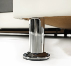 Kissarok, textilbőr fehér/szövet szürke, jobbos, SANTIAGO