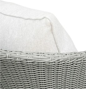 Világosszürke kerti lounge szett Bistro – Unique Furniture