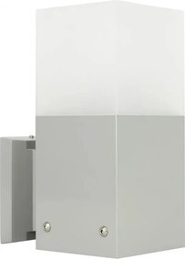 Kültéri kerti fali lámpa szürke fehér modern 22 cm Su-ma