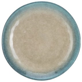 Dario kőagyag tányér, 27 cm, kék