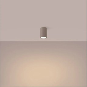 Szürkésbarna fém spotlámpa ø 6,5 cm Gleam – Sollux