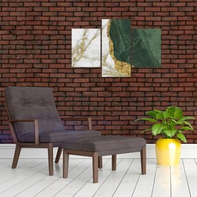 Kép - Zöld márvány N⁰3 (90x60 cm)