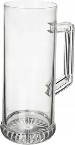 Műanyag söröspohár törhetetlen, többször felhasználható 620 ml