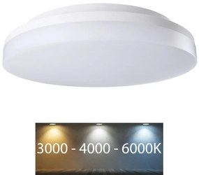 Rabalux Rabalux - LED Fürdőszobai mennyezeti lámpa LED/24W/230V IP54 3000K/4000K/6000K RL2698