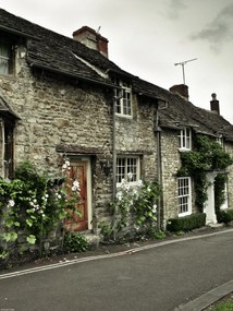 Poszter 30x40cm Régi kőház, Assaf Frank