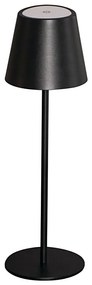 Kanlux 36321 - LED Dimmelhető asztali lámpa INITA LED/1,2W/1800 mAh IP54 fekete