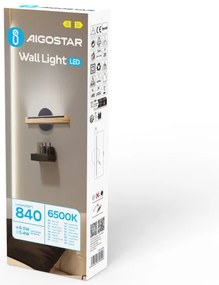 Aigostar - LED Fali lámpa LED/6,5W/230V 6500K