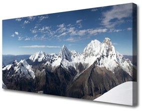 Vászonkép hegyi táj 120x60 cm